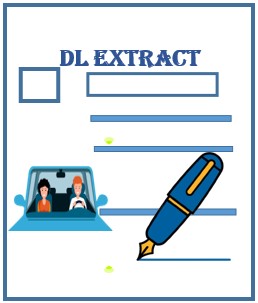  driving license extract service provide by driving license agents in gurgaon